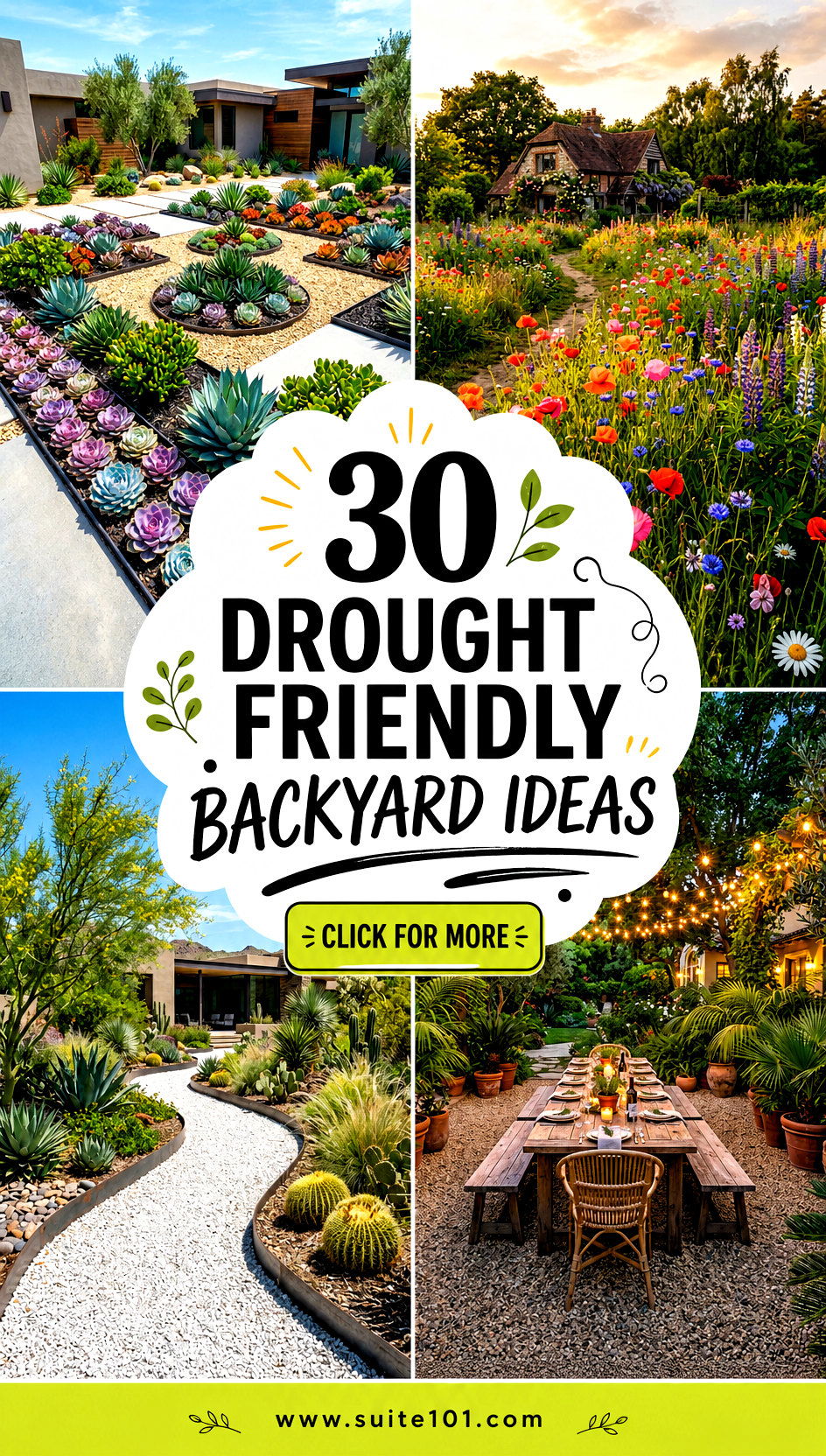 30 Drought Friendly Backyard Ideas for Lush Shade With Less Water - 30 Drought Friendly Backyard Ideas for Lush Shade With Less Water