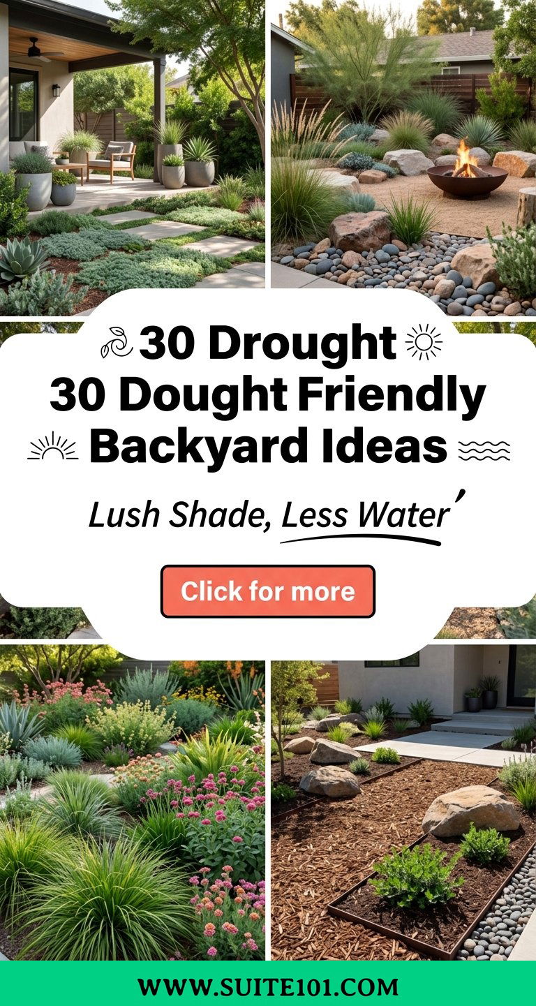 30 Drought Friendly Backyard Ideas for Lush Shade With Less Water - 30 Drought Friendly Backyard Ideas for Lush Shade With Less Water