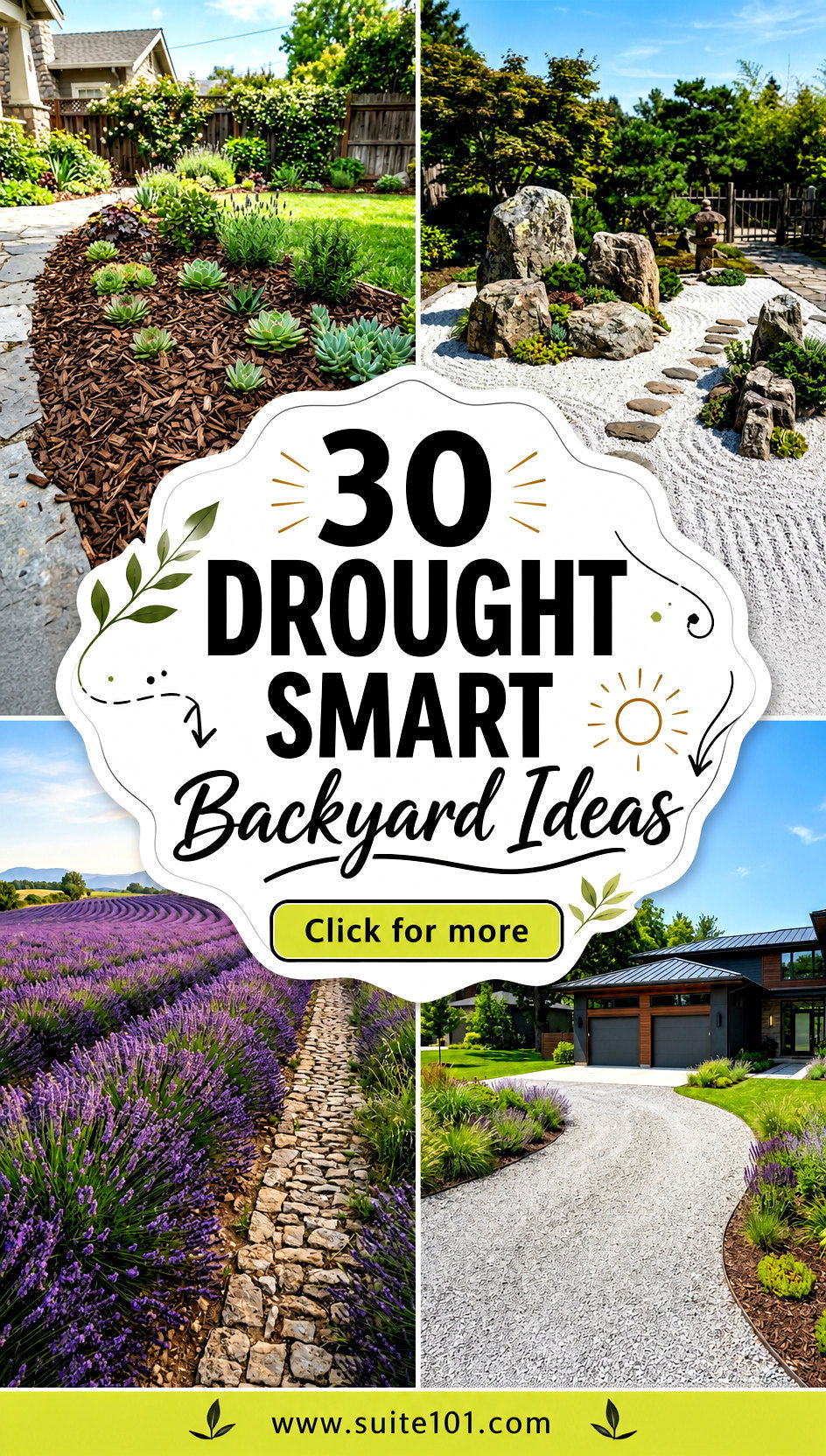 30 Drought Smart Backyard Ideas to Save Water and Look Great - 30 Drought Smart Backyard Ideas to Save Water and Look Great