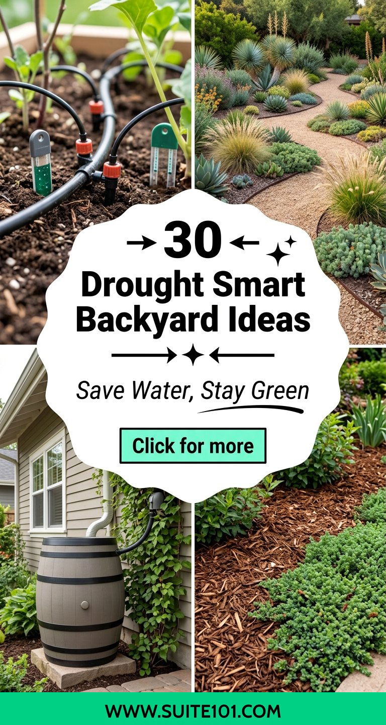 30 Drought Smart Backyard Ideas to Save Water and Look Great - 30 Drought Smart Backyard Ideas to Save Water and Look Great