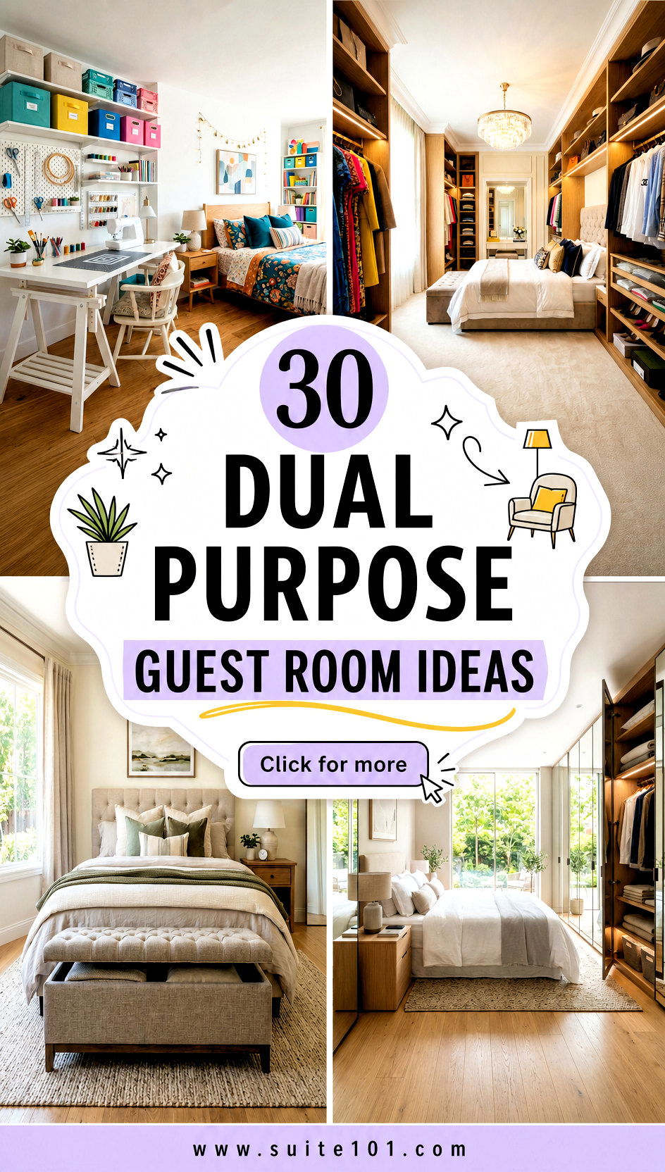 30 Dual Purpose Guest Room Ideas That Save Space and Impress - 30 Dual Purpose Guest Room Ideas That Save Space and Impress