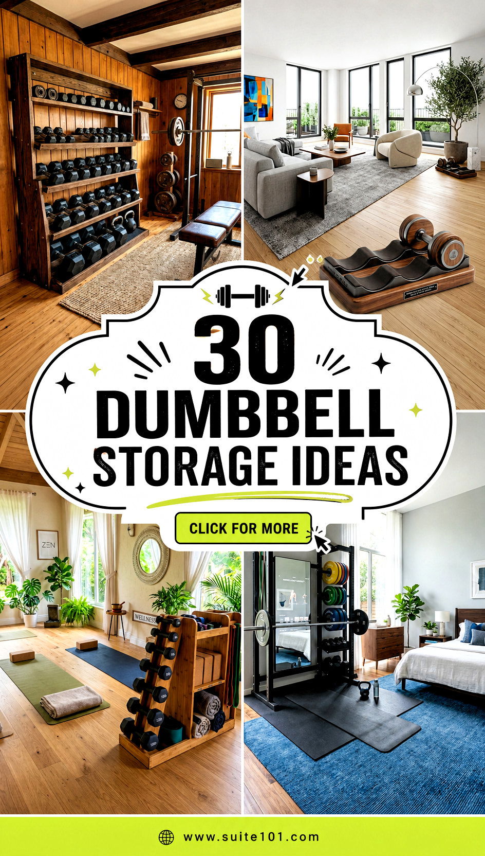 30 Dumbbell Storage Ideas to Keep Your Home Gym Tidy Always - 30 Dumbbell Storage Ideas to Keep Your Home Gym Tidy Always
