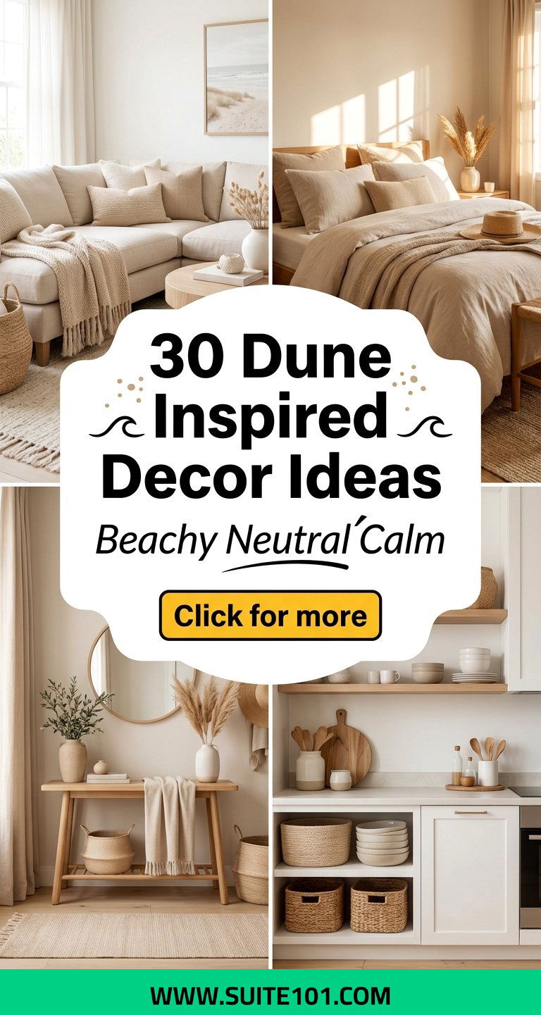 30 Dune Inspired Decor Ideas for Beachy Neutral Year-Round Calm - 30 Dune Inspired Decor Ideas for Beachy Neutral, Year-Round Calm