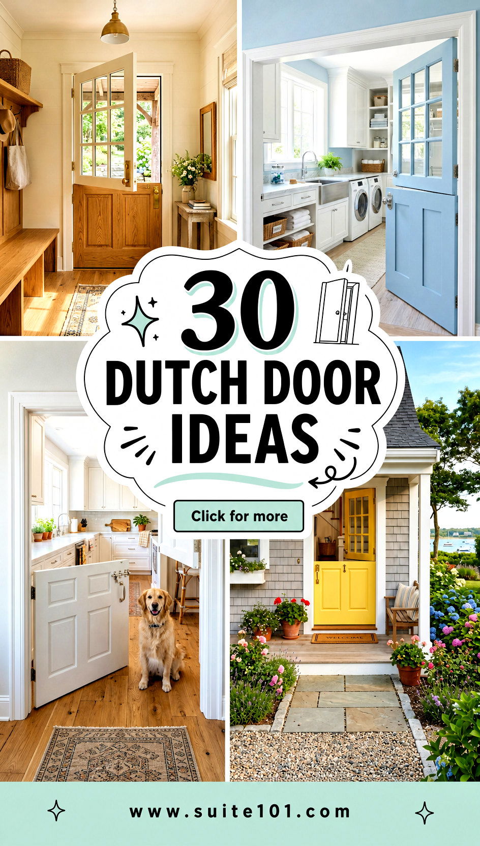 30 Dutch Door Ideas for Stylish Indoor-Outdoor Living Anytime - 30 Dutch Door Ideas for Stylish Indoor-Outdoor Living Anytime