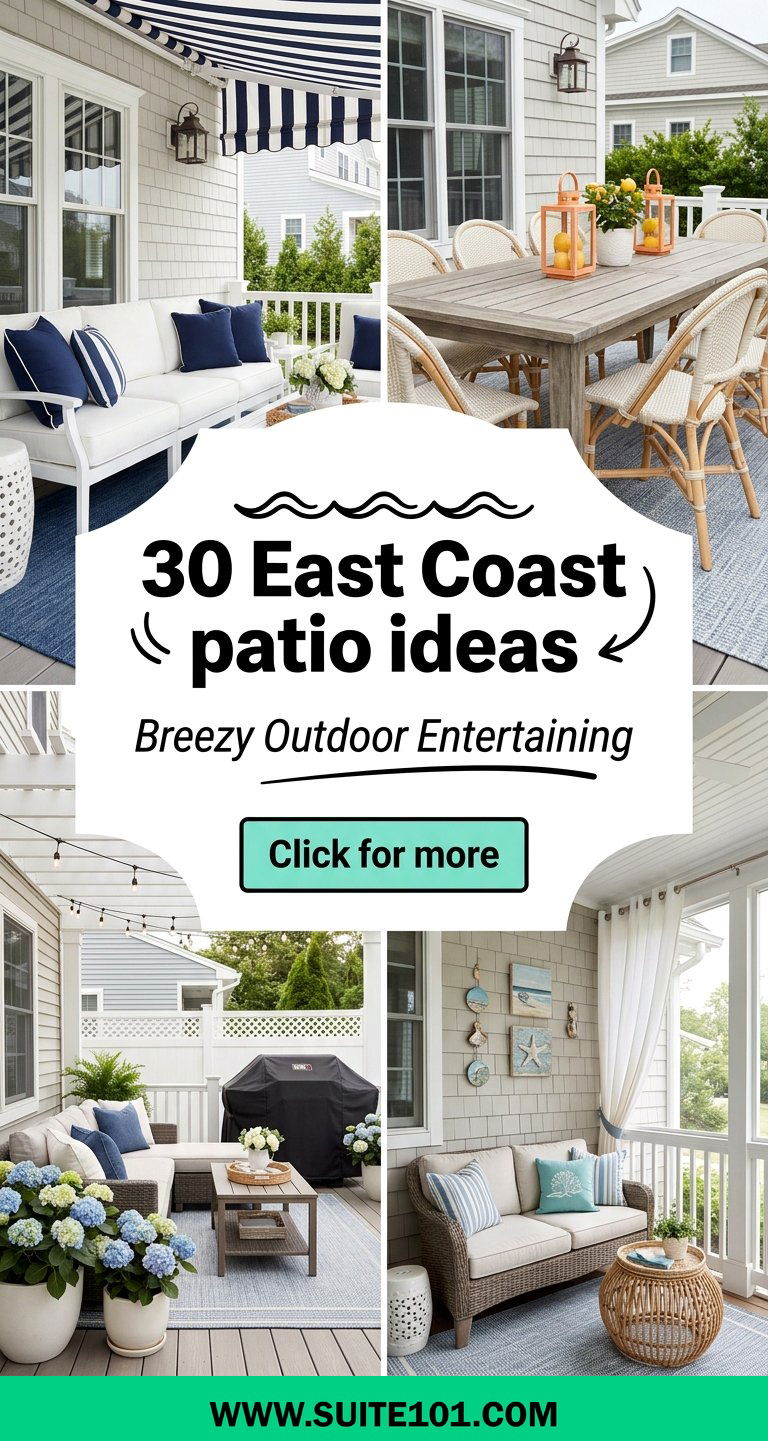 30 East Coast patio ideas for breezy outdoor entertaining - 30 East Coast patio ideas for breezy outdoor entertaining