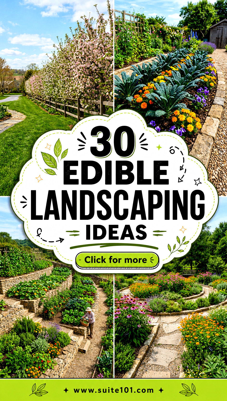 30 Edible Landscaping Ideas Grow Food Easily in Every Season - 30 Edible Landscaping Ideas: Grow Food Easily in Every Season