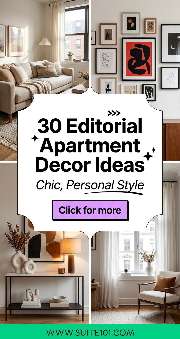30 Editorial Apartment Decor Ideas for a Chic Personal Home - 30 Editorial Apartment Decor Ideas for a Chic, Personal Home