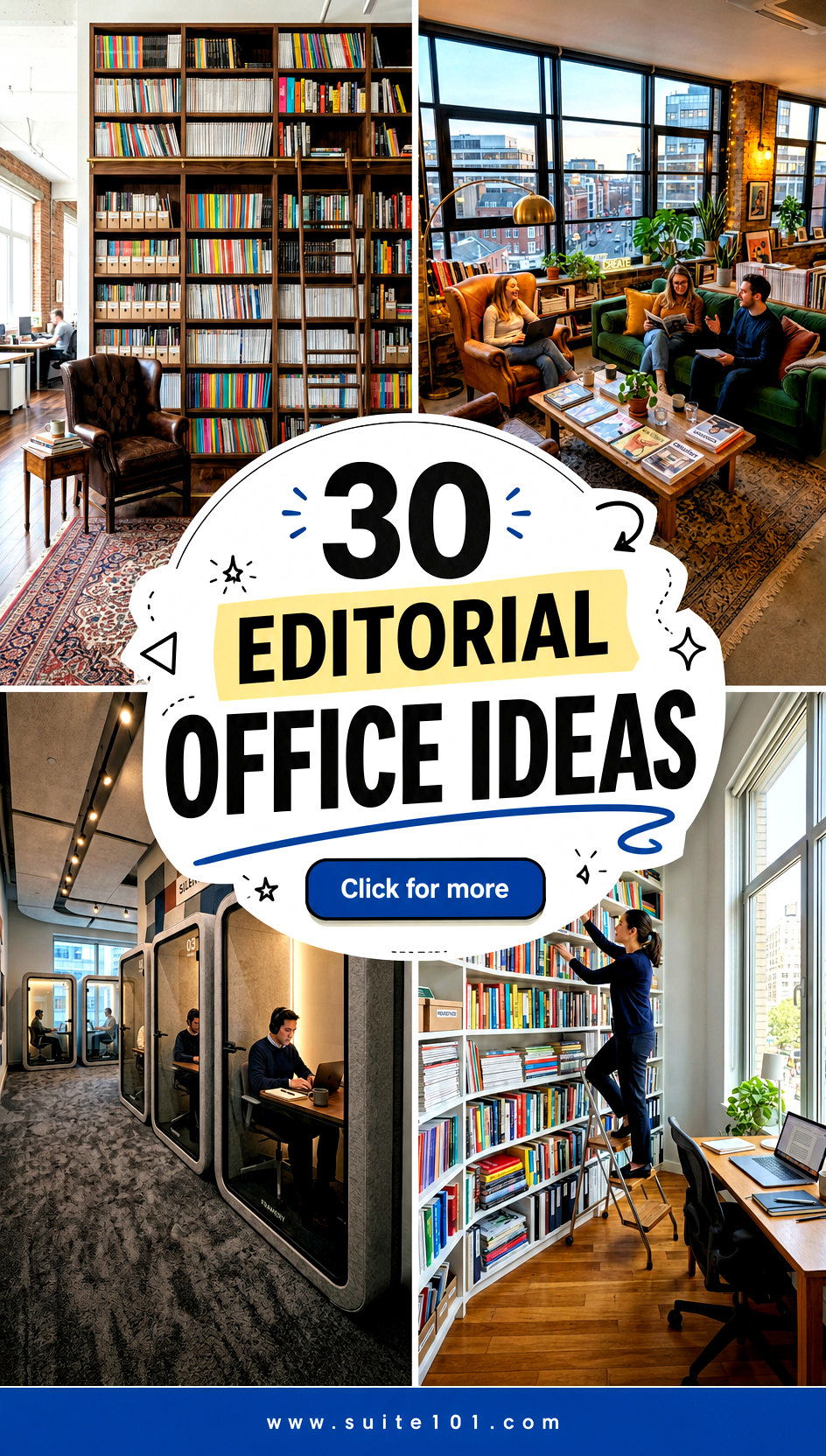 30 Editorial Office Ideas to Create a Focused Stylish Setup - 30 Editorial Office Ideas to Create a Focused, Stylish Setup