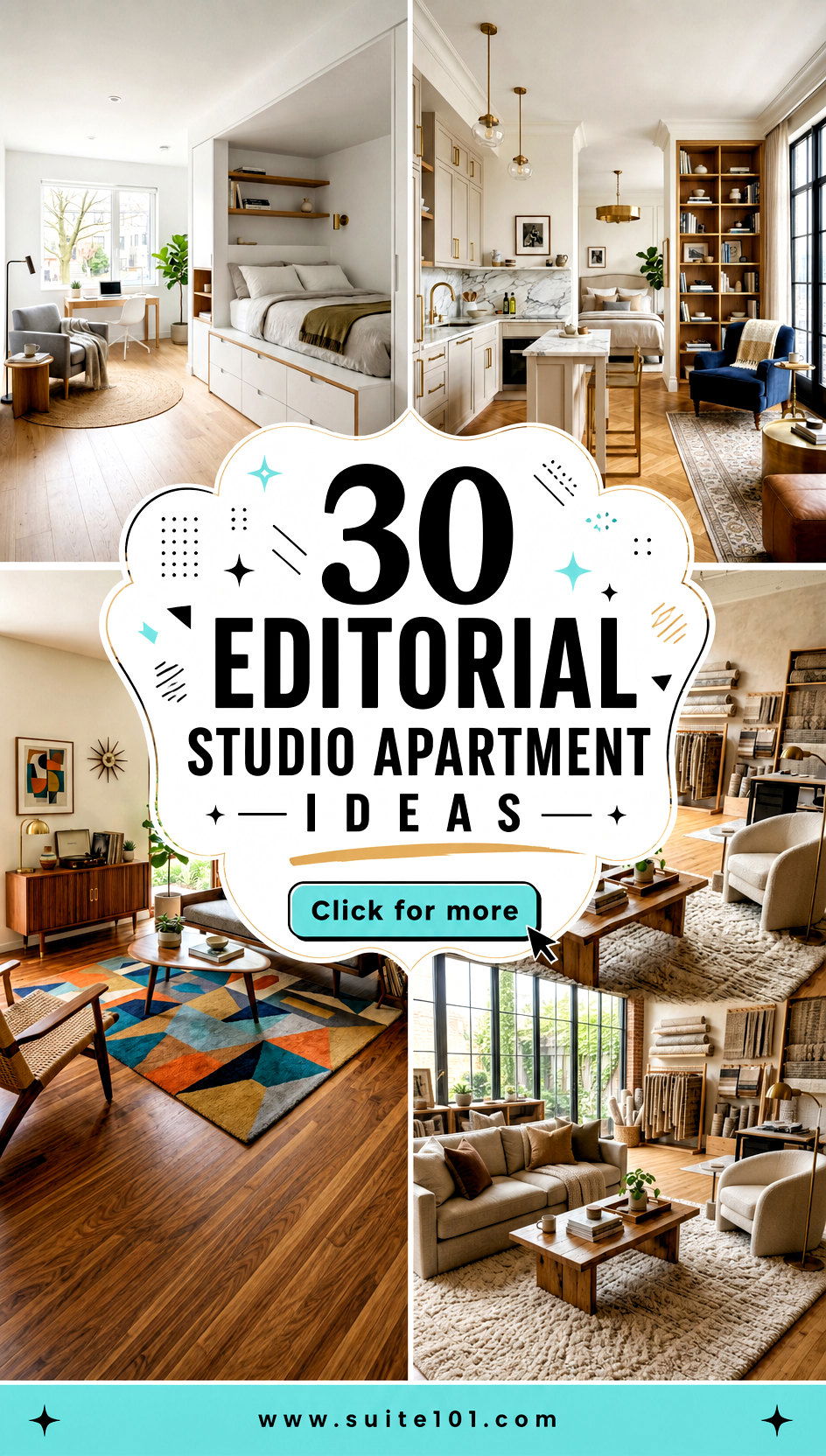 30 Editorial Studio Apartment Ideas to Make Small Spaces Shine - 30 Editorial Studio Apartment Ideas to Make Small Spaces Shine
