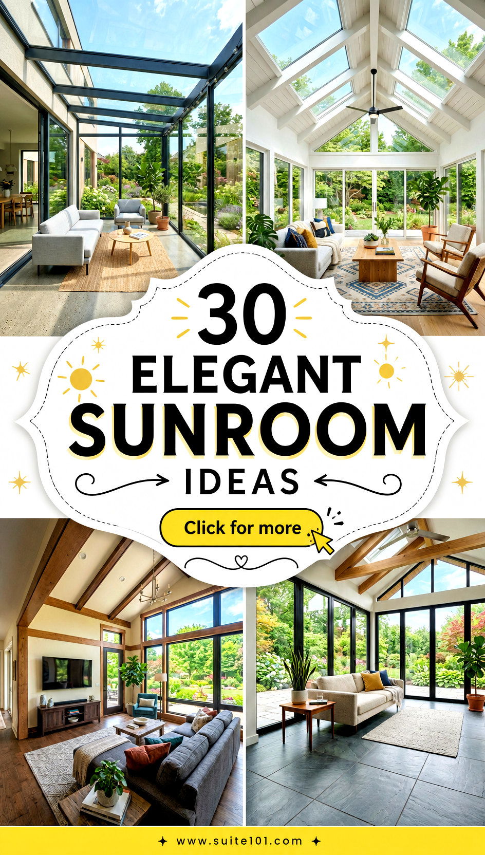 30 Elegant Sunroom Ideas Brighten Your Home with Cozy Retreats - 30 Elegant Sunroom Ideas: Brighten Your Home with Cozy Retreats