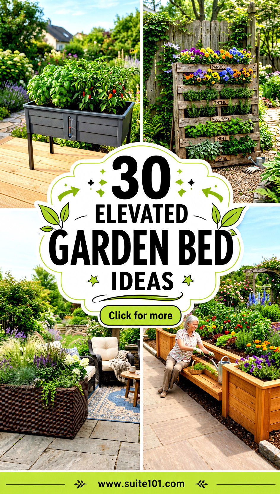 30 Elevated Garden Bed Ideas Build Better Beds for Big Blooms - 30 Elevated Garden Bed Ideas: Build Better Beds for Big Blooms