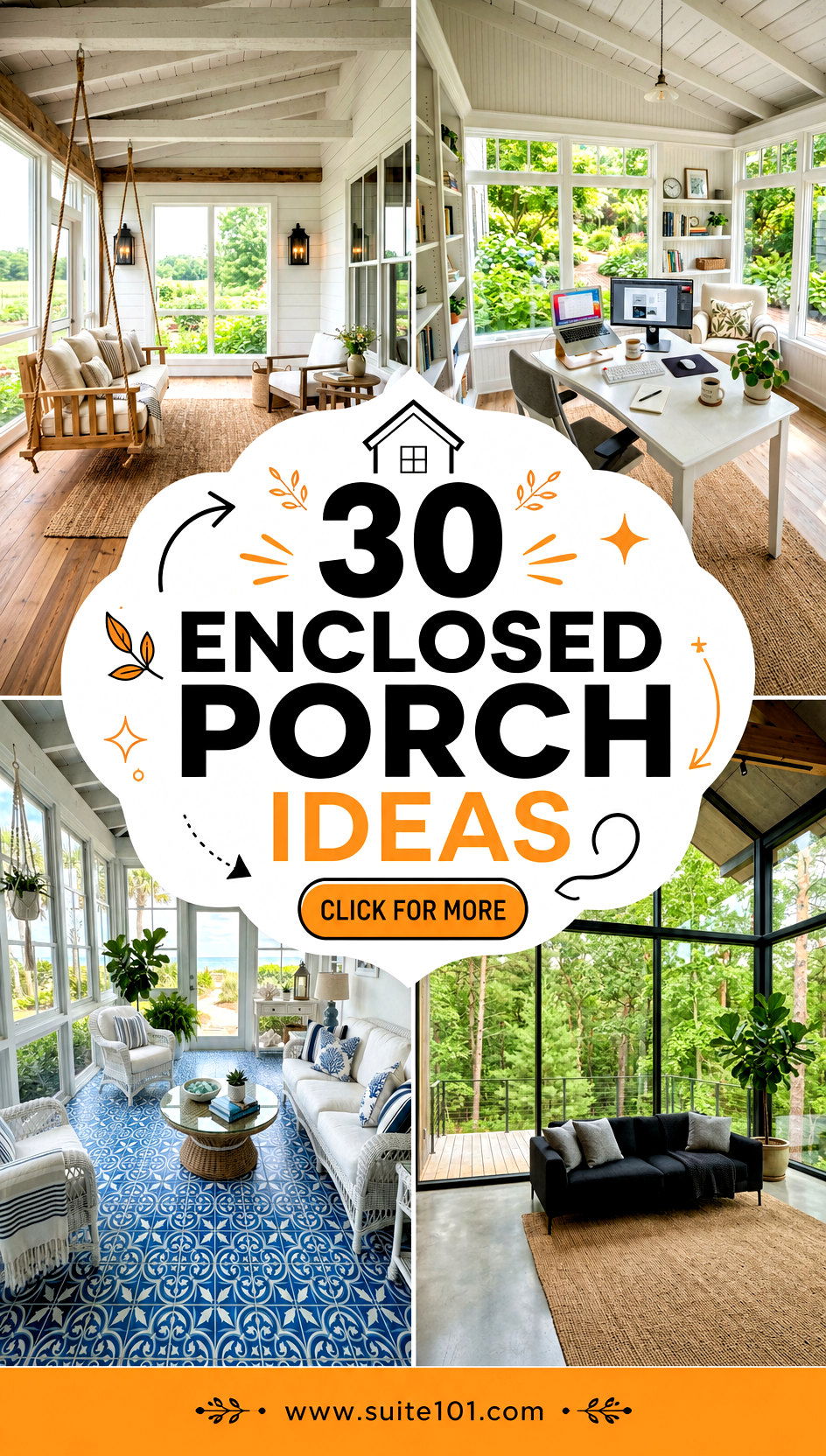 30 Enclosed Porch Ideas Cozy Outdoor Living to Enjoy Year-Round - 30 Enclosed Porch Ideas: Cozy Outdoor Living to Enjoy Year-Round