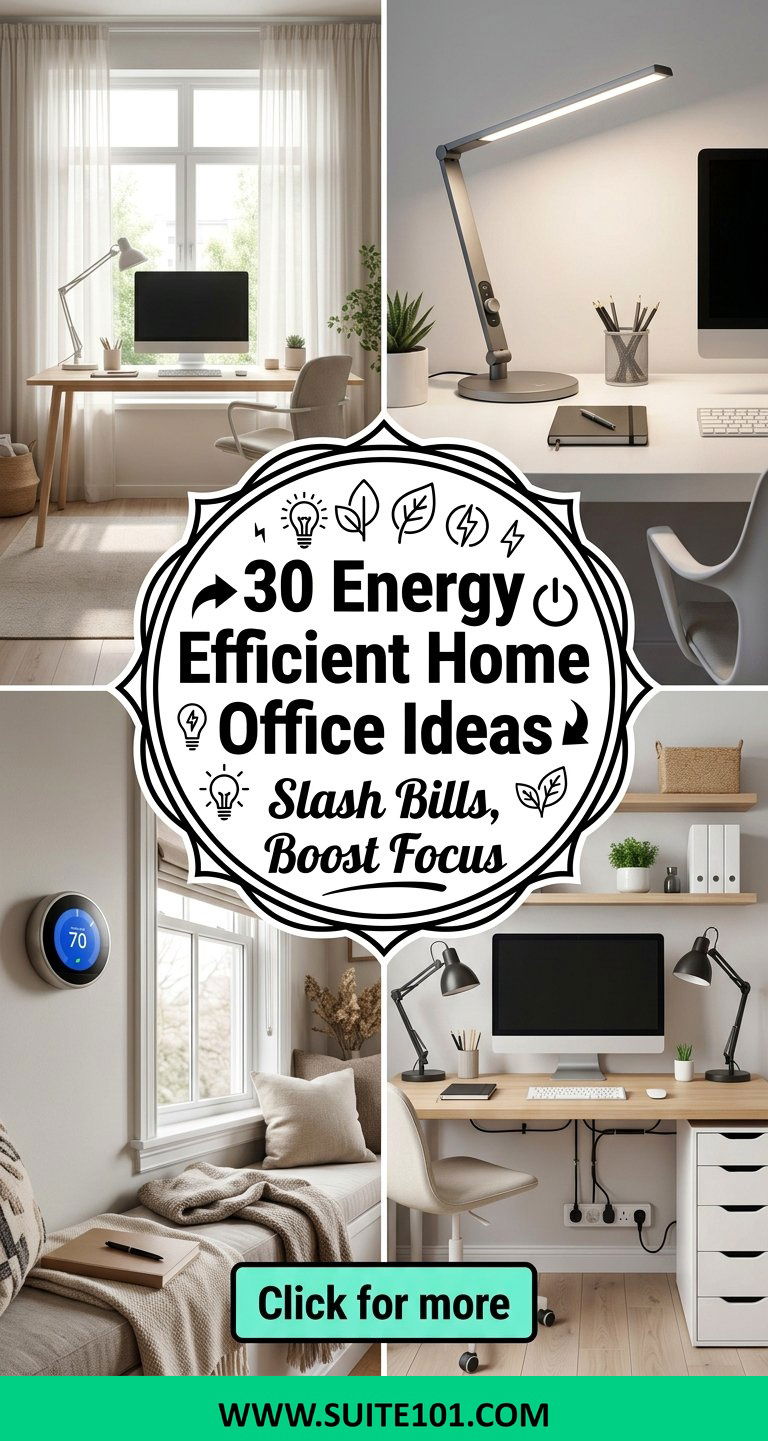 30 Energy Efficient Home Office Ideas to Slash Bills Boost Focus - 30 Energy Efficient Home Office Ideas to Slash Bills, Boost Focus