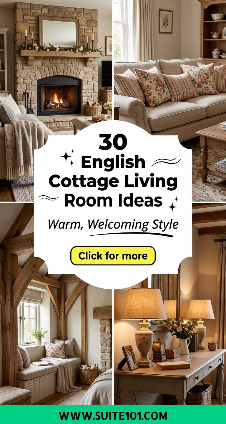 30 English Cottage Living Room Ideas Warm Welcoming Style - 30 English Cottage Living Room Ideas: Warm, Welcoming Style