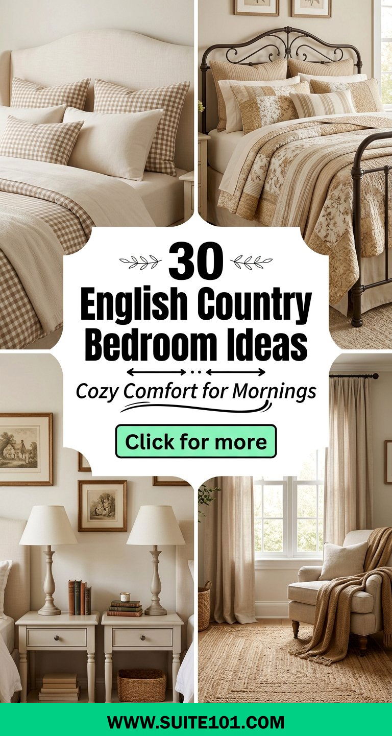 30 English Country Bedroom Ideas Cozy Comfort for Mornings - 30 English Country Bedroom Ideas: Cozy Comfort for Mornings