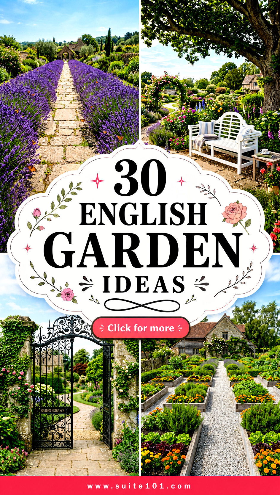 30 English Garden Ideas Timeless Curb Appeal for a Blooming Yard - 30 English Garden Ideas: Timeless Curb Appeal for a Blooming Yard