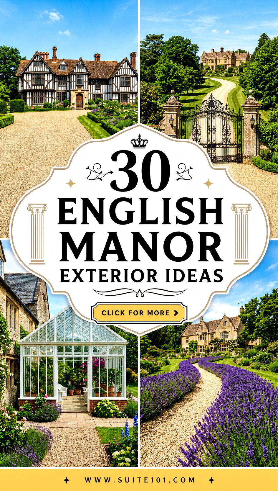 30 English Manor Exterior Ideas for Timeless Curb Appeal - 30 English Manor Exterior Ideas for Timeless Curb Appeal