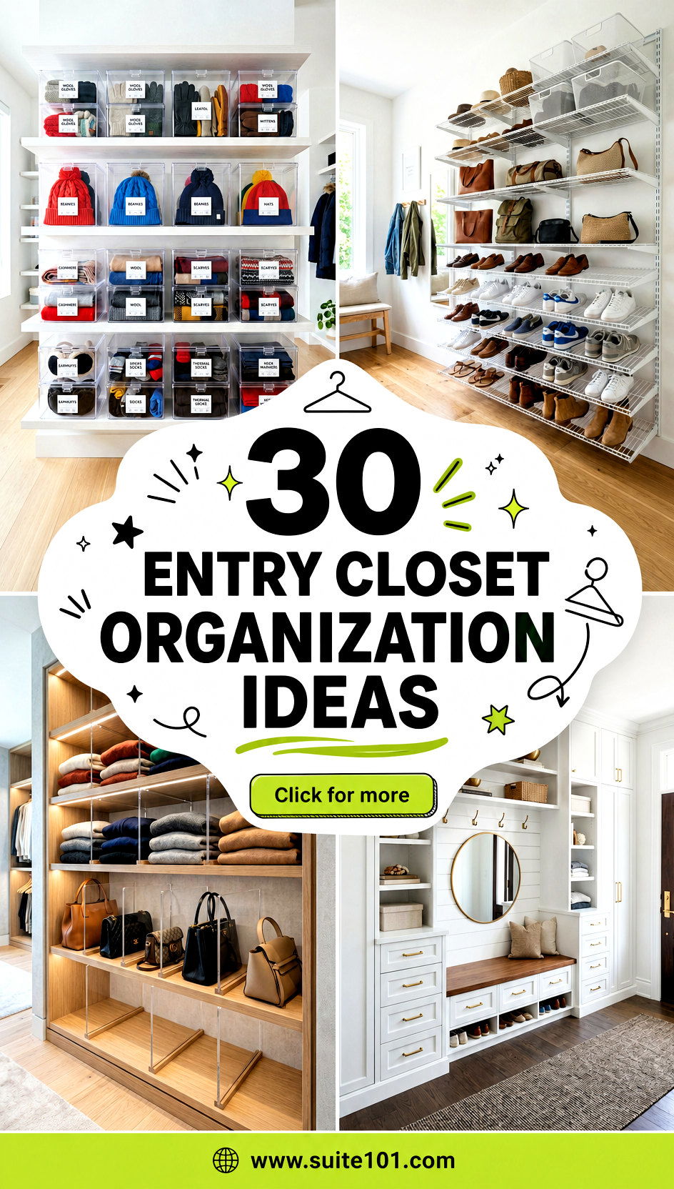 30 Entry Closet Organization Ideas That Maximize Space Fast - 30 Entry Closet Organization Ideas That Maximize Space Fast