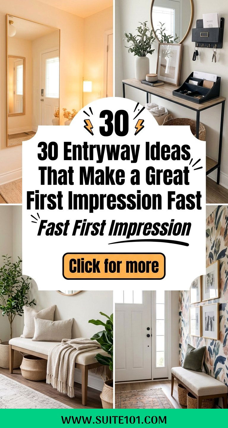 30 Entryway Ideas That Make a Great First Impression Fast - 30 Entryway Ideas That Make a Great First Impression Fast