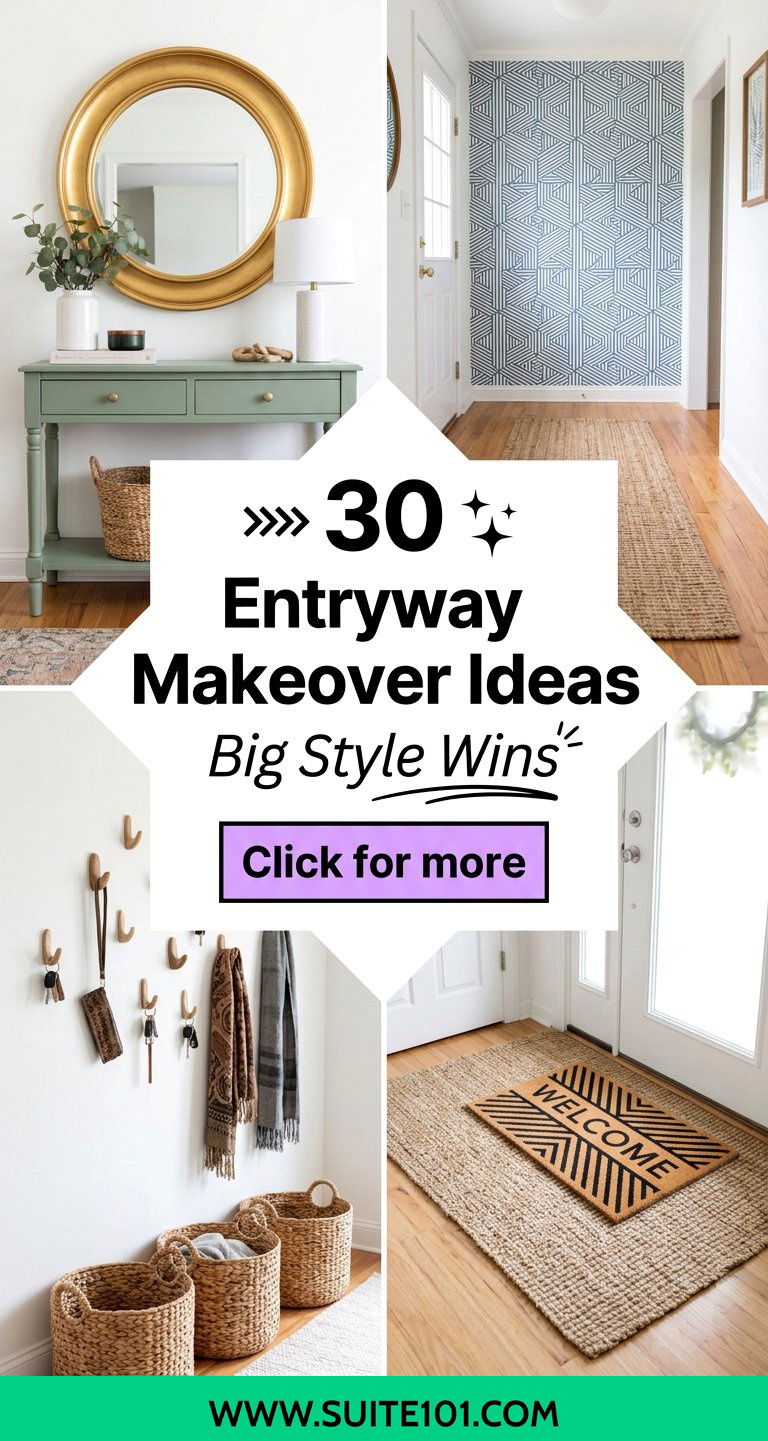 30 Entryway Makeover Ideas on a Budget for Big Style Wins - 30 Entryway Makeover Ideas on a Budget for Big Style Wins