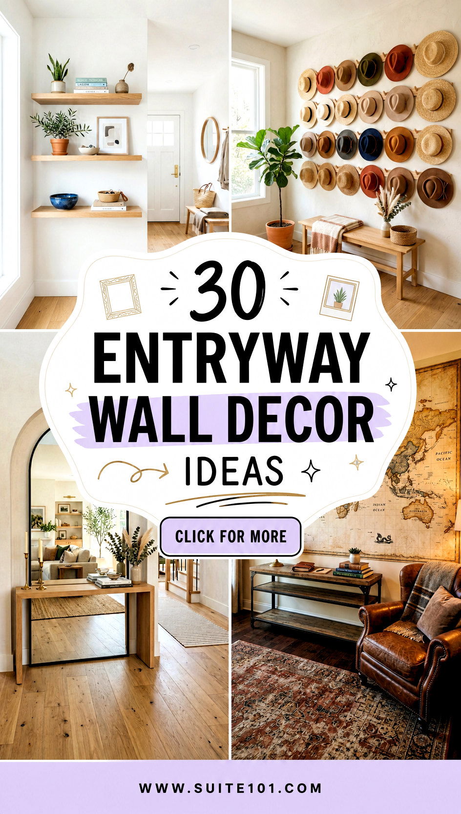 30 Entryway Wall Decor Ideas to Add Texture and Charm Anywhere - 30 Entryway Wall Decor Ideas to Add Texture and Charm Anywhere