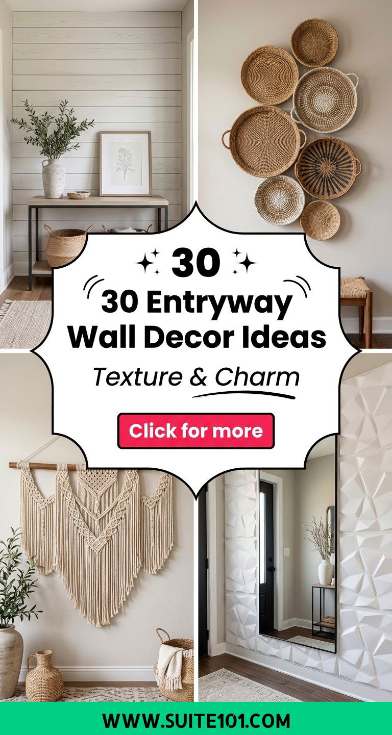 30 Entryway Wall Decor Ideas to Add Texture and Charm Anywhere - 30 Entryway Wall Decor Ideas to Add Texture and Charm Anywhere