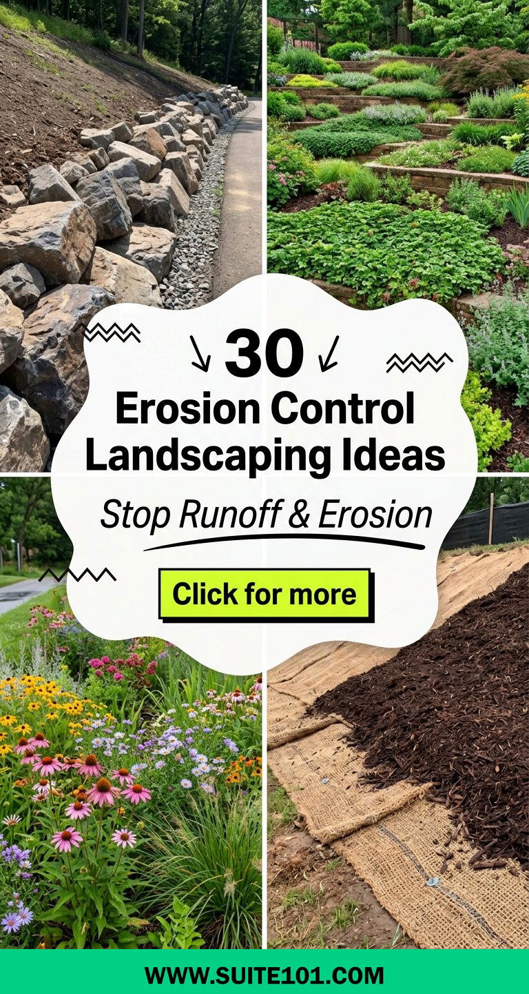 30 Erosion Control Landscaping Ideas to Stop Runoff and Erosion - 30 Erosion Control Landscaping Ideas to Stop Runoff and Erosion