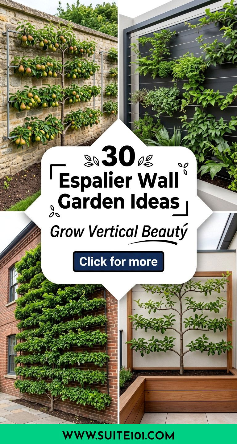 30 Espalier Wall Garden Ideas to Grow Vertical Beauty Today - 30 Espalier Wall Garden Ideas to Grow Vertical Beauty Today