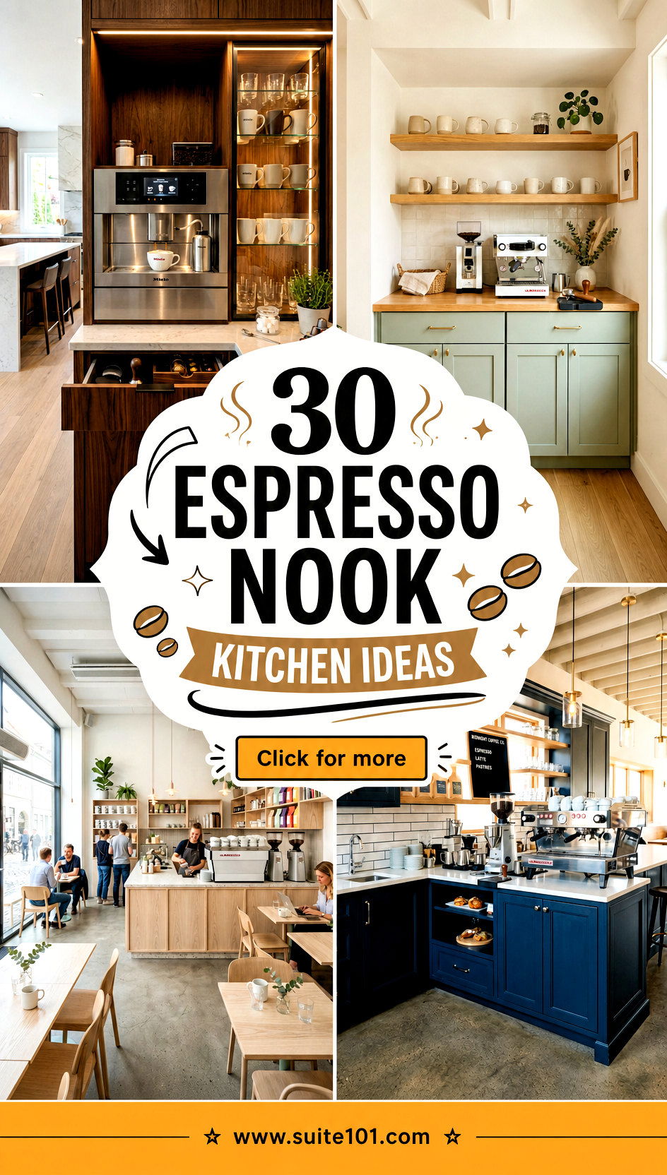 30 Espresso Nook Kitchen Ideas for Coffee Corners Everyone Loves - 30 Espresso Nook Kitchen Ideas for Coffee Corners Everyone Loves