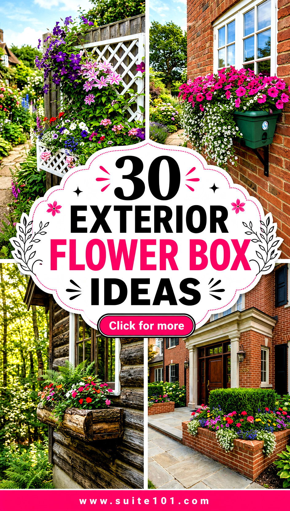 30 Exterior Flower Box Ideas for a Blooming Front Porch - 30 Exterior Flower Box Ideas for a Blooming Front Porch