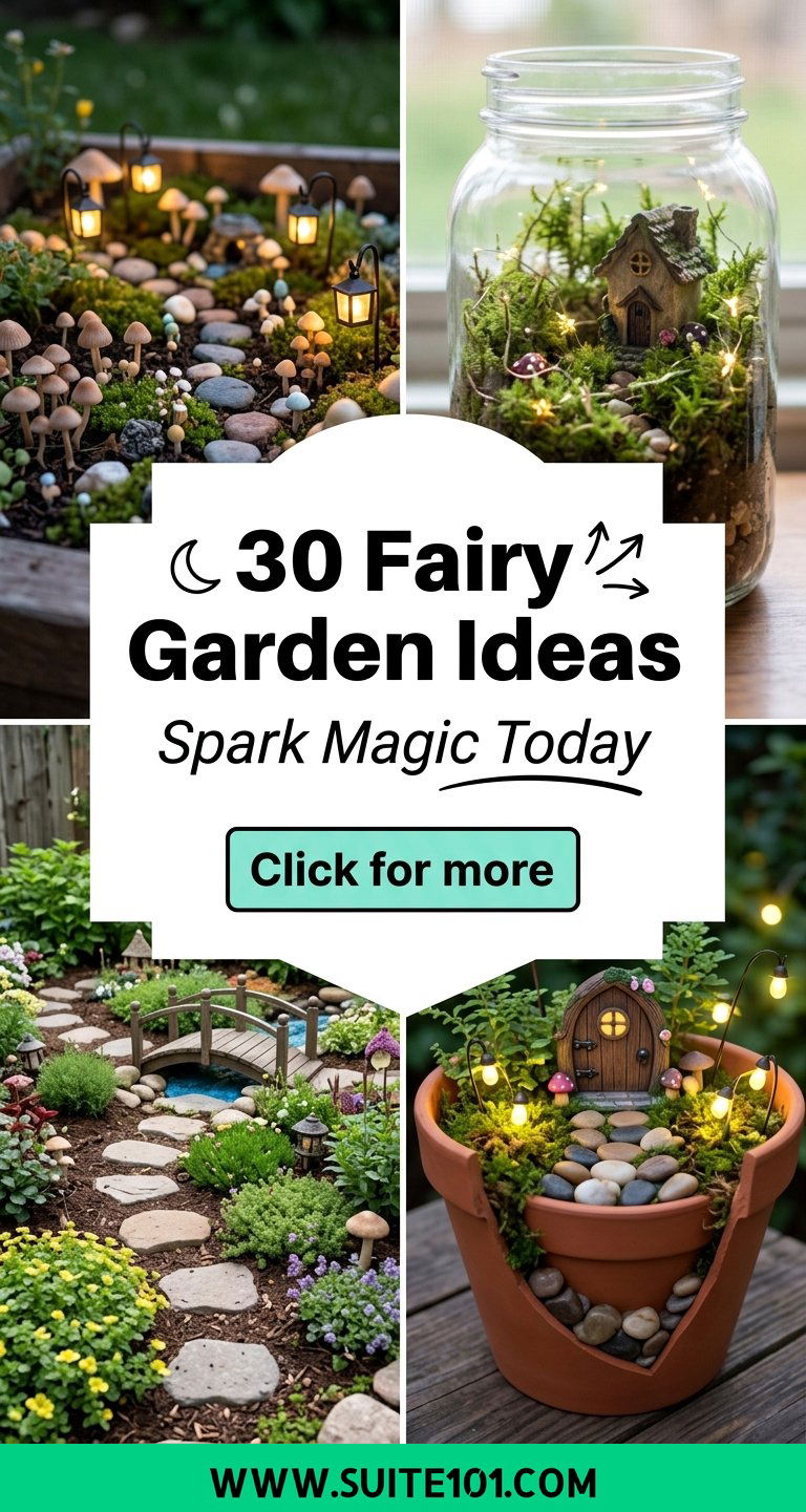 30 Fairy Garden Ideas to Spark Magic in Your Yard Today - 30 Fairy Garden Ideas to Spark Magic in Your Yard Today