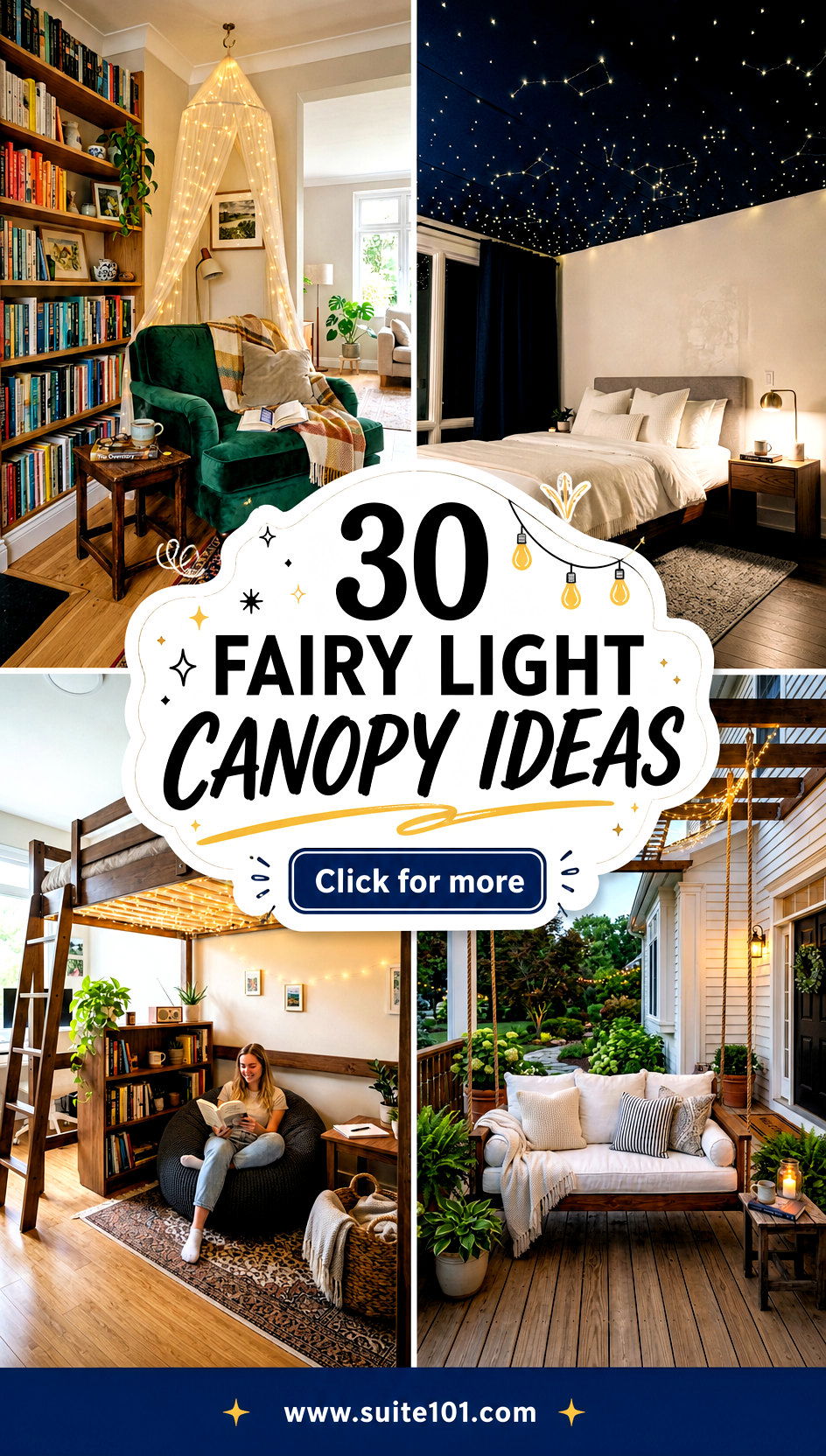30 Fairy Light Canopy Ideas for Magical Nights Under the Stars - 30 Fairy Light Canopy Ideas for Magical Nights Under the Stars