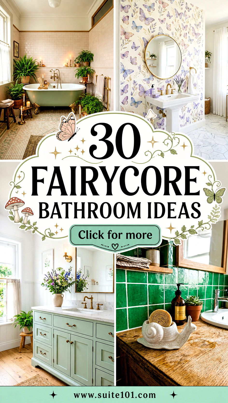 30 Fairycore Bathroom Ideas That Feel Like a Dream - 30 Fairycore Bathroom Ideas That Feel Like a Dream