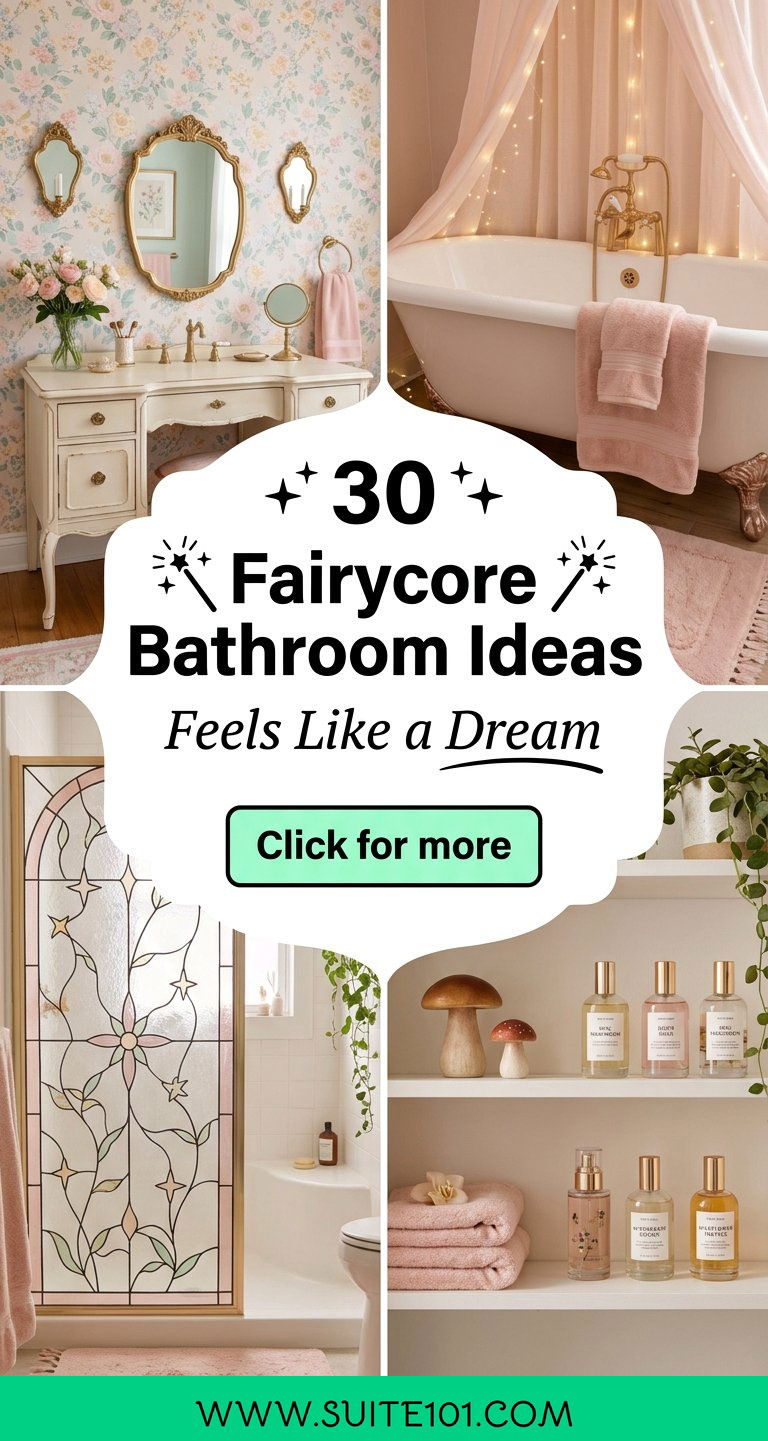 30 Fairycore Bathroom Ideas That Feel Like a Dream - 30 Fairycore Bathroom Ideas That Feel Like a Dream