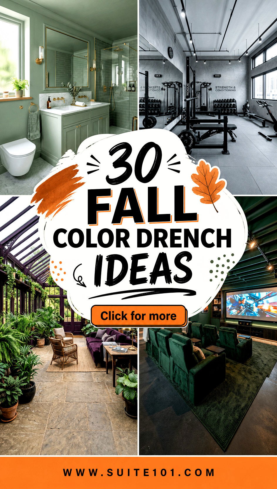 30 Fall Color Drench Ideas to Transform Your Rooms Fast - 30 Fall Color Drench Ideas to Transform Your Rooms Fast