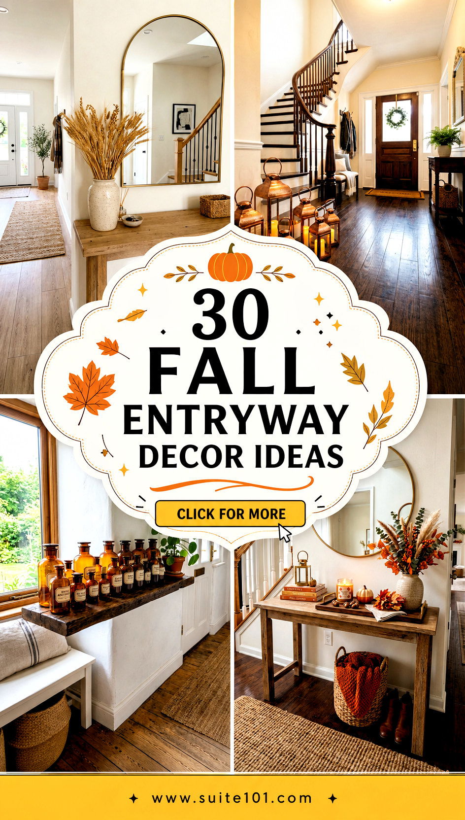 30 Fall Entryway Decor Ideas That Welcome Guests Beautifully - 30 Fall Entryway Decor Ideas That Welcome Guests Beautifully