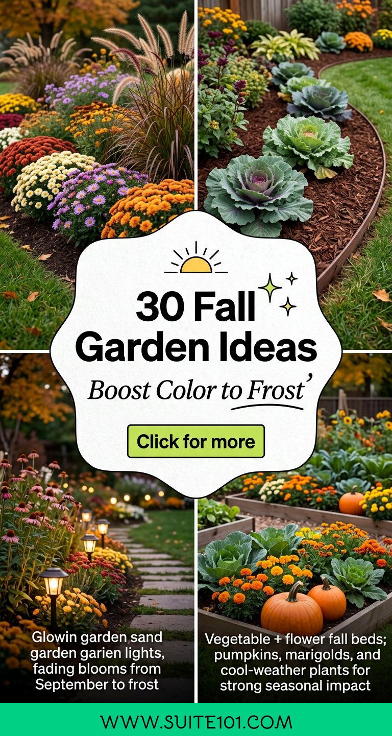 30 Fall Garden Ideas to Boost Color From September to Frost - 30 Fall Garden Ideas to Boost Color From September to Frost