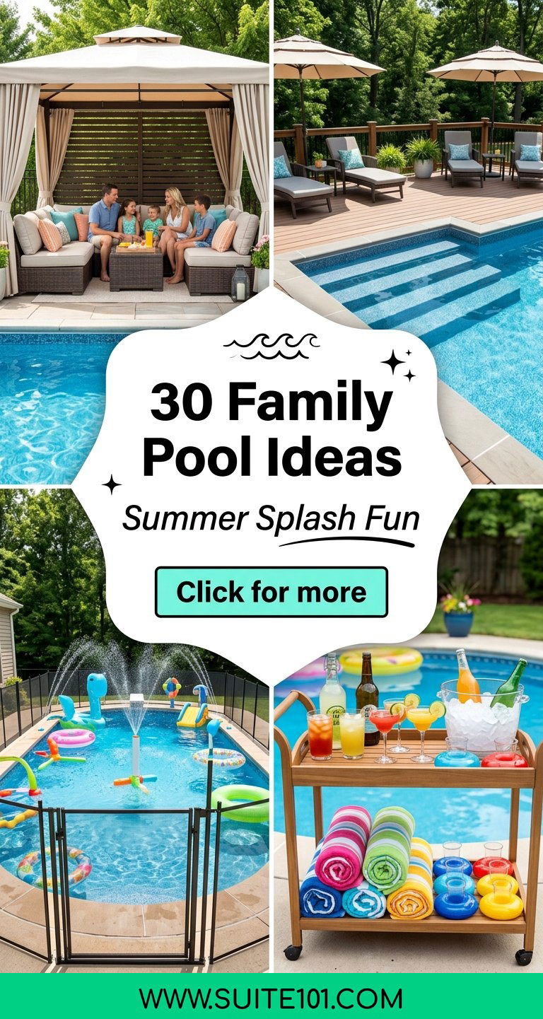 30 Family Pool Ideas to Make Summer Splash Fun for Everyone - 30 Family Pool Ideas to Make Summer Splash Fun for Everyone