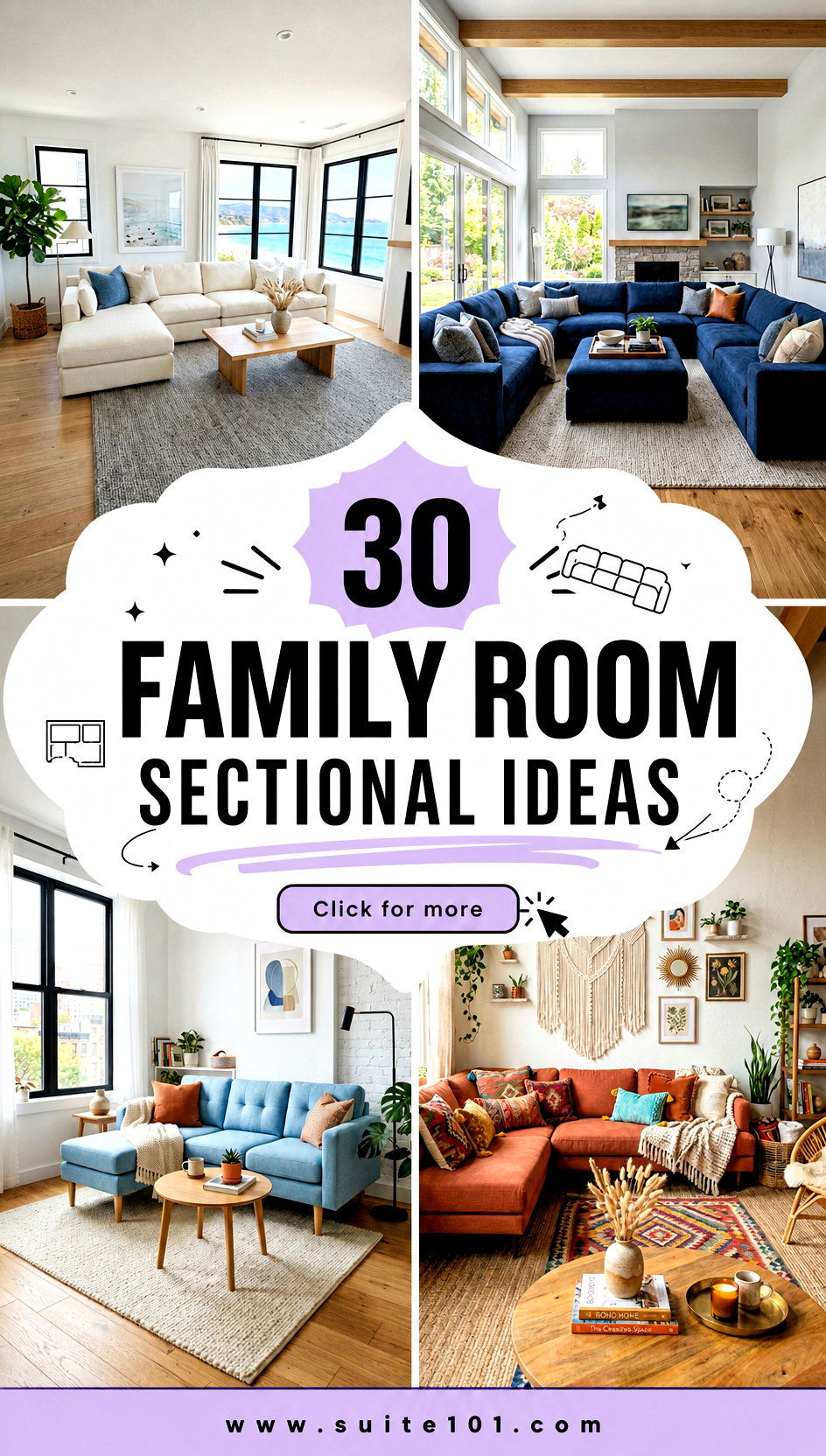 30 Family Room Sectional Ideas for Big Comfort and Smart Layouts - 30 Family Room Sectional Ideas for Big Comfort and Smart Layouts