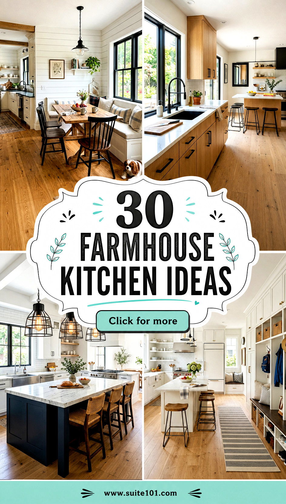 30 Farmhouse Kitchen Ideas for Warm Timeless Everyday Style - 30 Farmhouse Kitchen Ideas for Warm, Timeless Everyday Style