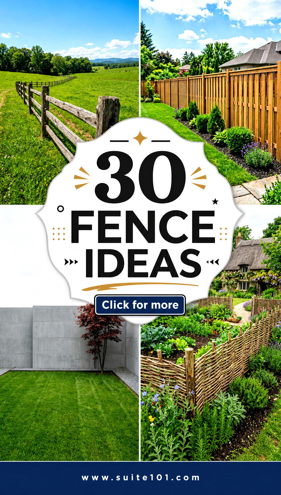 30 Fence Ideas to Boost Curb Appeal in Any Style Today Fast - 30 Fence Ideas to Boost Curb Appeal in Any Style Today Fast