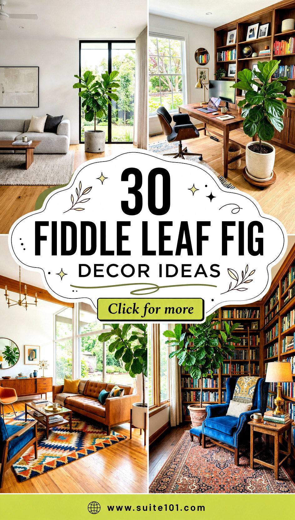 30 Fiddle Leaf Fig Decor Ideas to Style Like a Pro Today - 30 Fiddle Leaf Fig Decor Ideas to Style Like a Pro Today