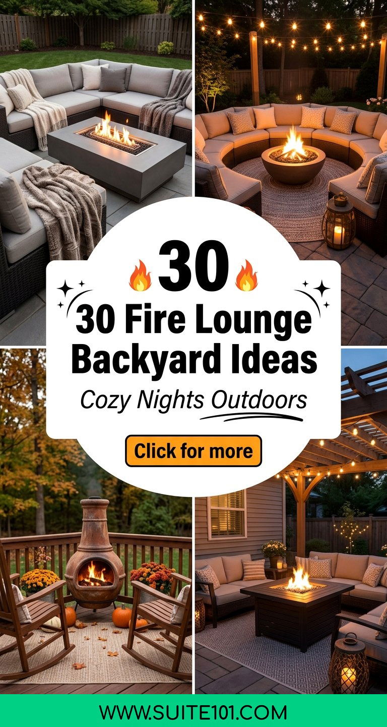30 Fire Lounge Backyard Ideas For Cozy Nights Outdoors - 30 Fire Lounge Backyard Ideas For Cozy Nights Outdoors
