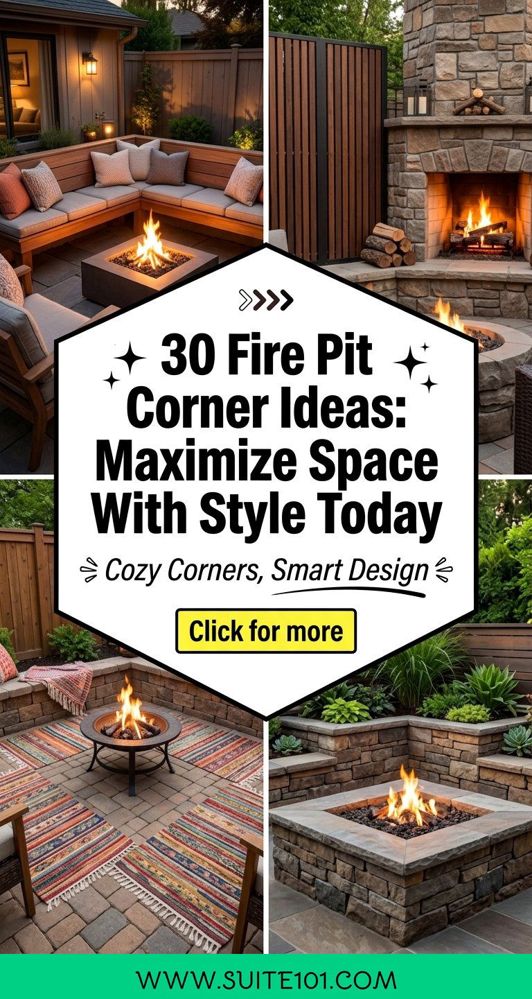 30 Fire Pit Corner Ideas Maximize Space With Style Today - 30 Fire Pit Corner Ideas: Maximize Space With Style Today