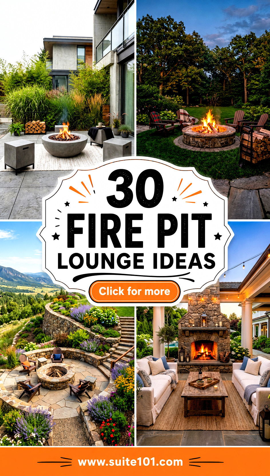 30 Fire Pit Lounge Ideas For Ultimate Backyard Relaxation - 30 Fire Pit Lounge Ideas For Ultimate Backyard Relaxation