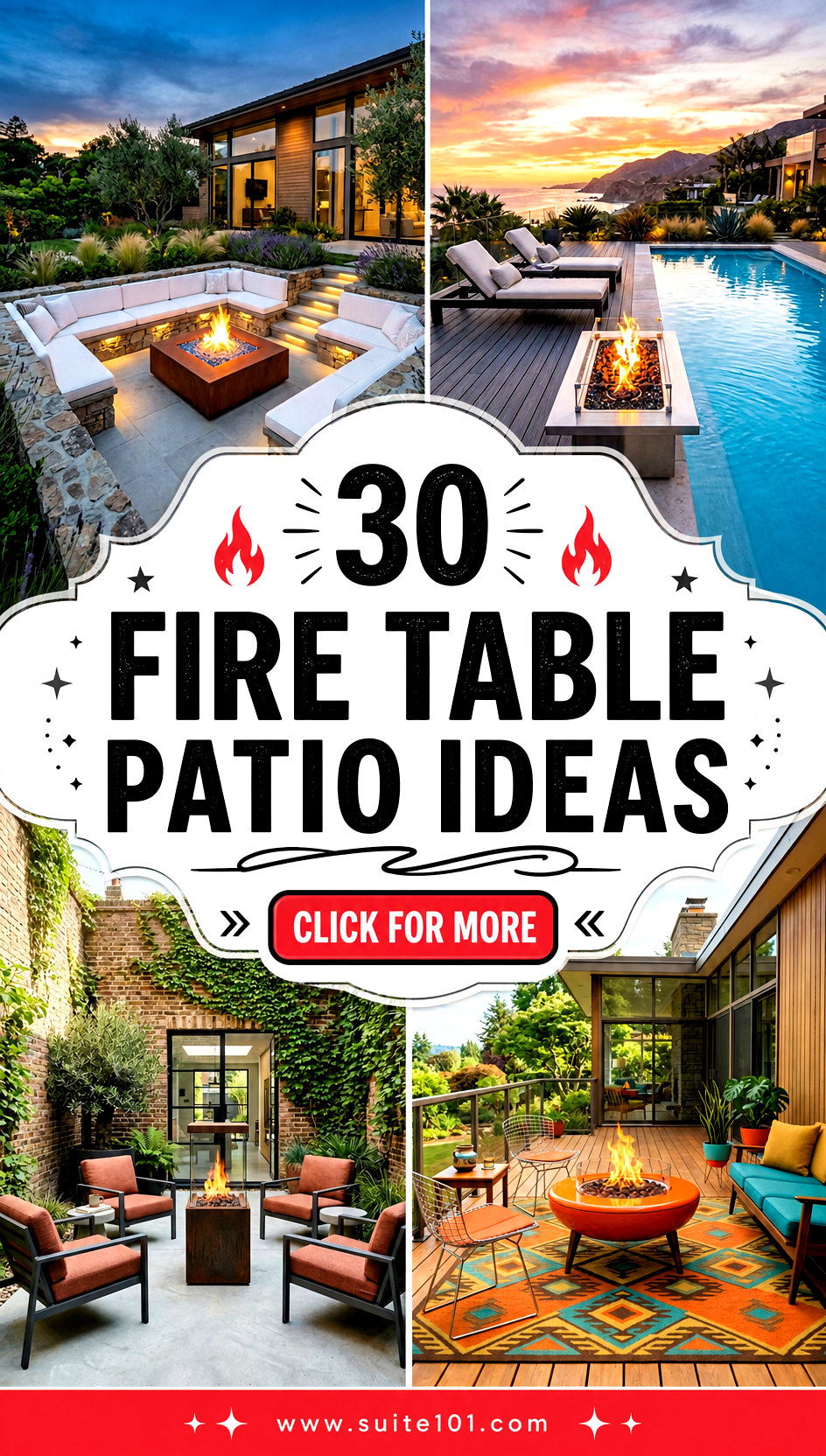 30 Fire Table Patio Ideas For Restaurant-Quality Outdoor Nights - 30 Fire Table Patio Ideas For Restaurant-Quality Outdoor Nights