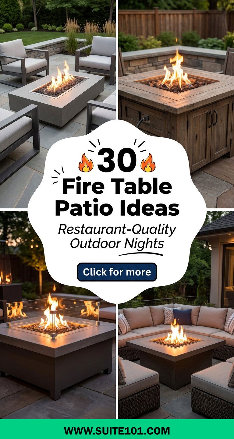 30 Fire Table Patio Ideas For Restaurant-Quality Outdoor Nights - 30 Fire Table Patio Ideas For Restaurant-Quality Outdoor Nights