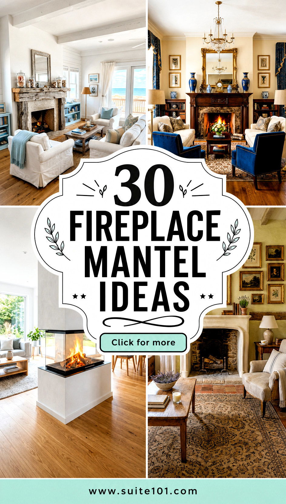 30 Fireplace Mantel Ideas To Style Your Room Like a Pro - 30 Fireplace Mantel Ideas To Style Your Room Like a Pro