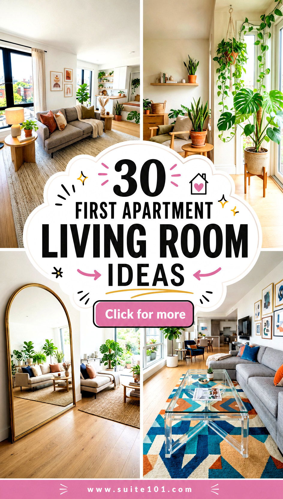 30 First Apartment Living Room Ideas to Make Your Space Feel Home - 30 First Apartment Living Room Ideas to Make Your Space Feel Home