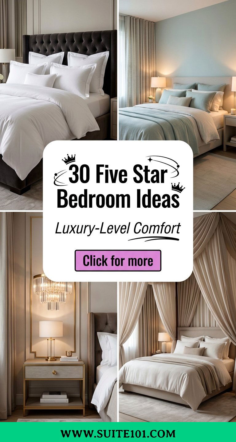 30 Five Star Bedroom Ideas For Luxury-Level Comfort - 30 Five Star Bedroom Ideas For Luxury-Level Comfort